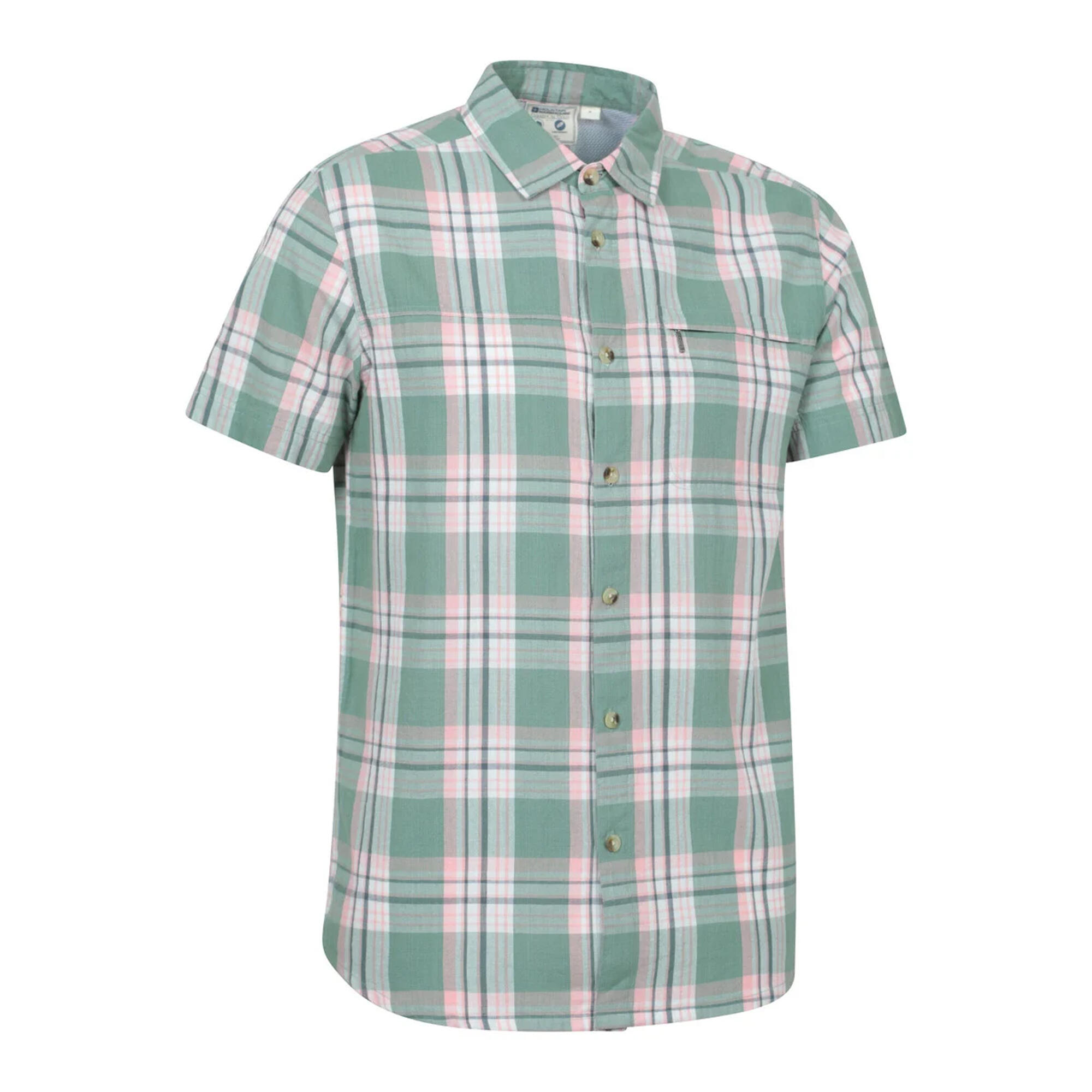 Camicia Uomo Mountain Warehouse Verde Acceso 4/4