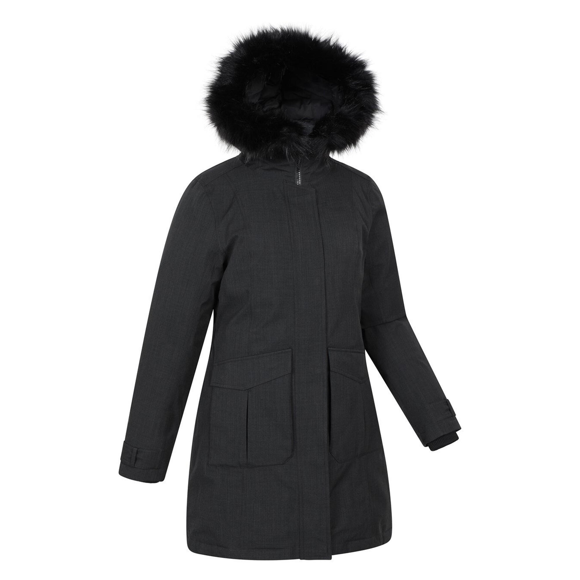 Veste Imperméable AURORA Femme (Noir Vif) 4/4