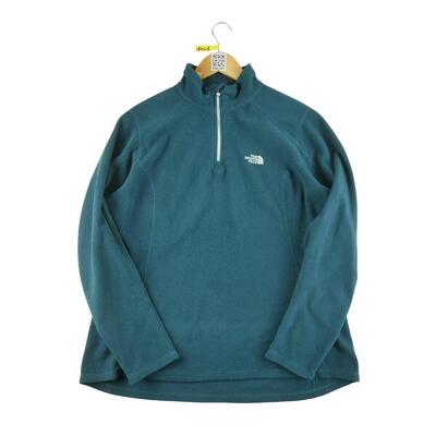 Tweedehands - dames tnf blauwe fleece trui - goede staat