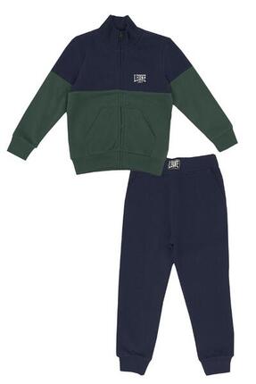 Survêtement enfant avec col et petit logo College