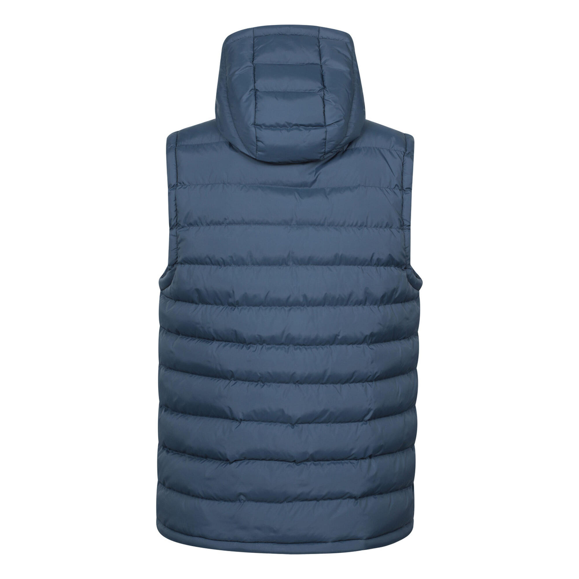 Gilet Con Cappuccio Imbottita Uomo Mountain Warehouse Seasons Blu Navy 2/4