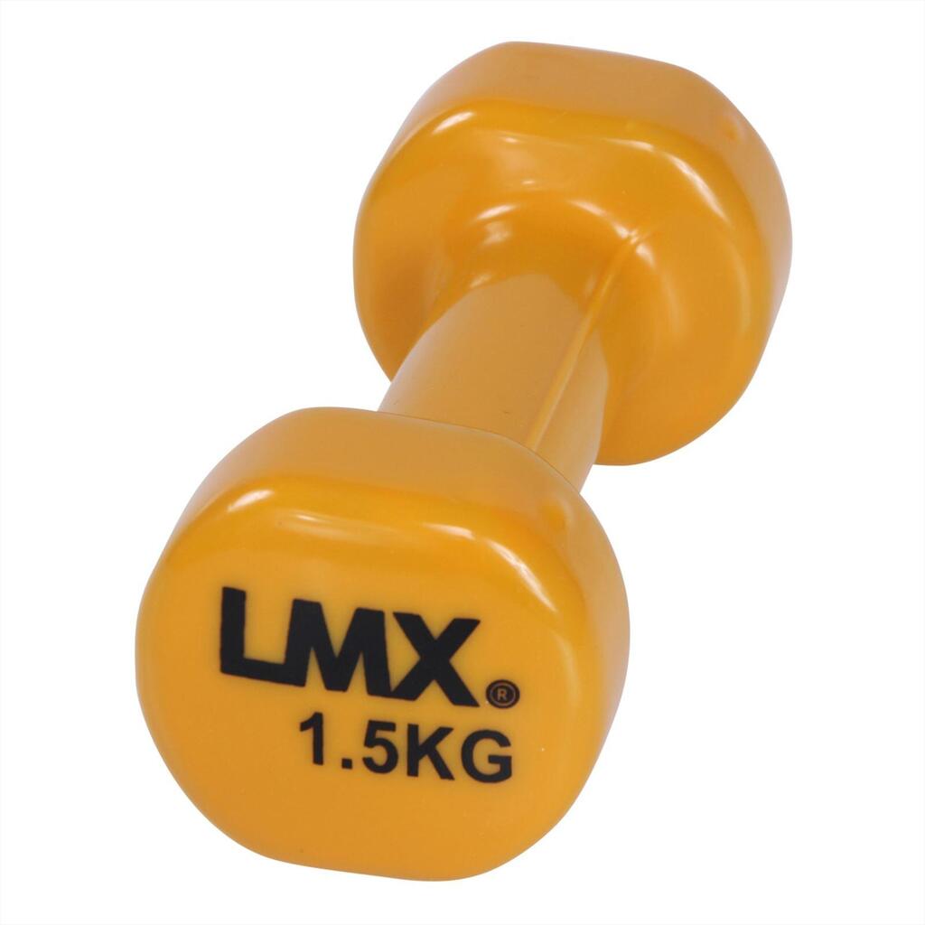 Vinyl Dumbbell Set - Set of 2 x 1.5 kg - Orange