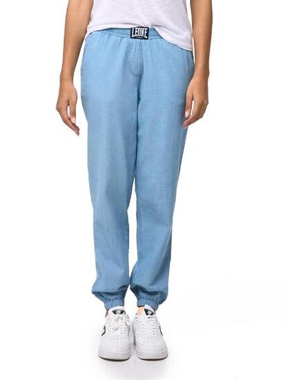 Pantalon de sport femme Leone Bleu