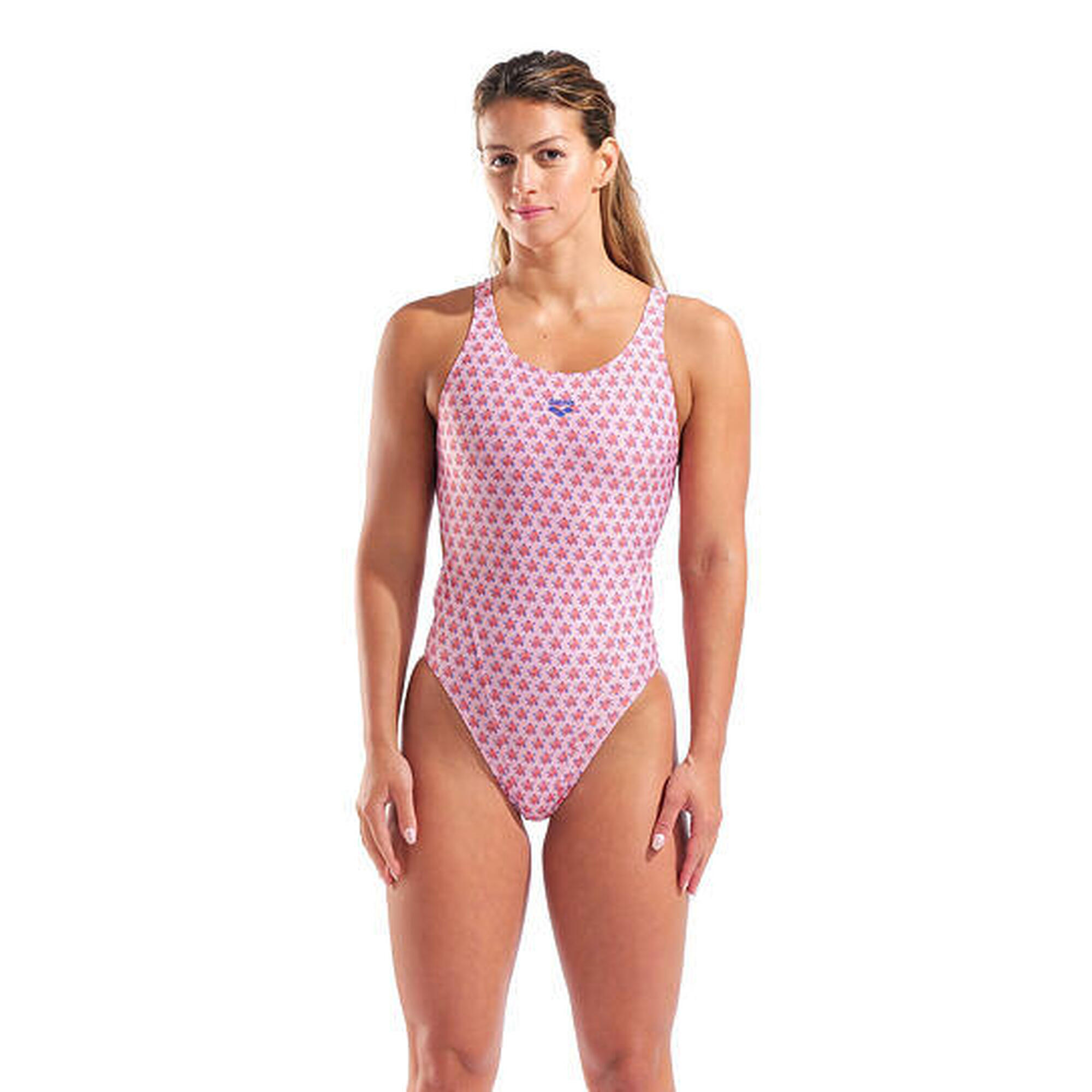 ARENA Dámské plavky Arena Performance Bouquet Swim Tech Back