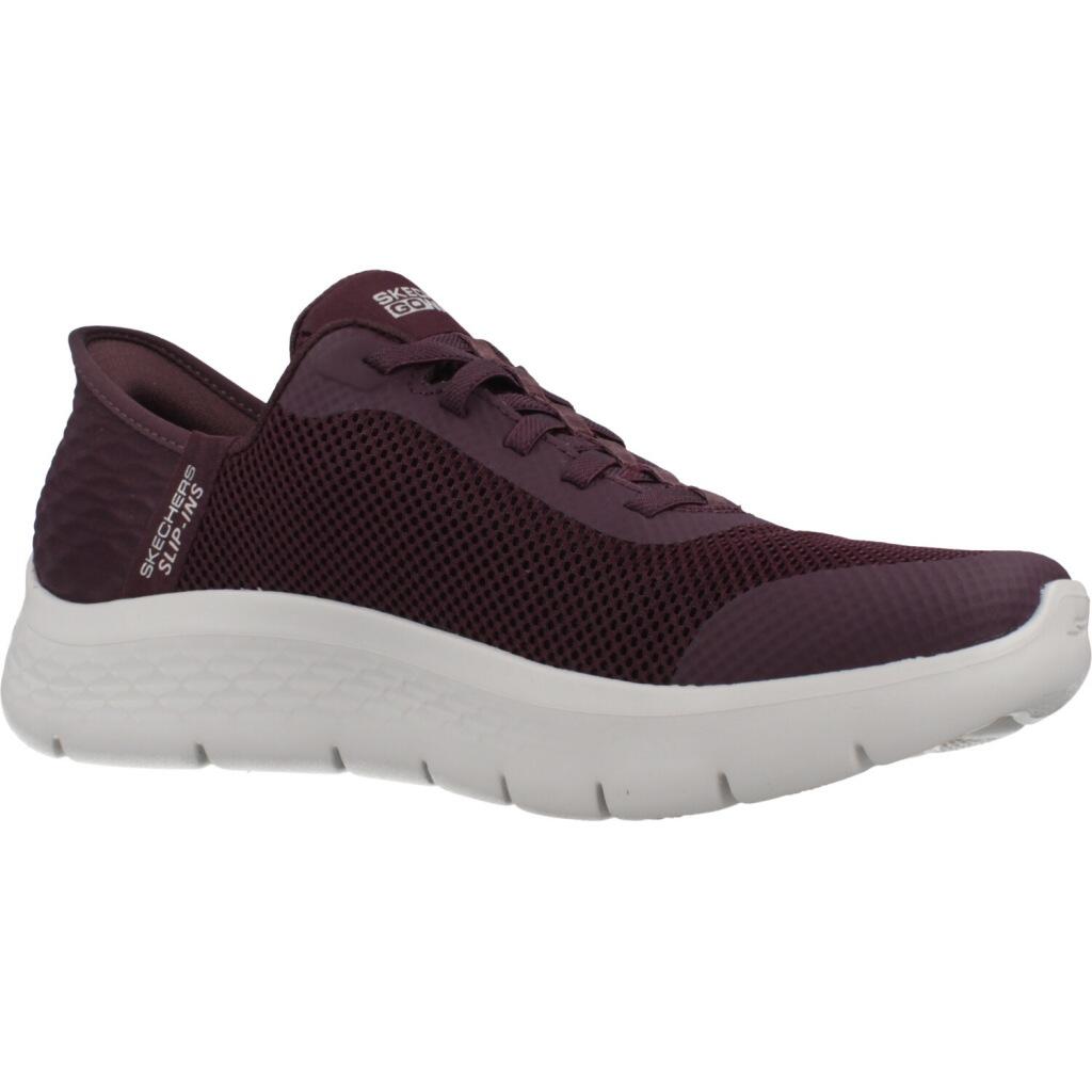 Skechers Go Walk Flex Schuhe rot burgund Slip Ins 124836 5/7