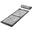 Covoras de presopunctura MOVIT® cu perna 130x50, gri