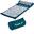 Covoras de presopunctura, MOVIT®, cu perna 75x44 cm si saculet, albastru petrol