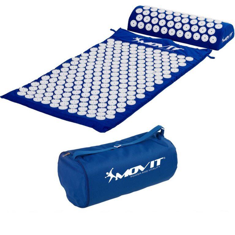 MOVIT MOVIT Akupresurní podložka s polštářem 75 x 44 cm, modrá