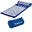 Covoras de presopunctura, MOVIT®, cu perna 75x44 cm si saculet, albastru