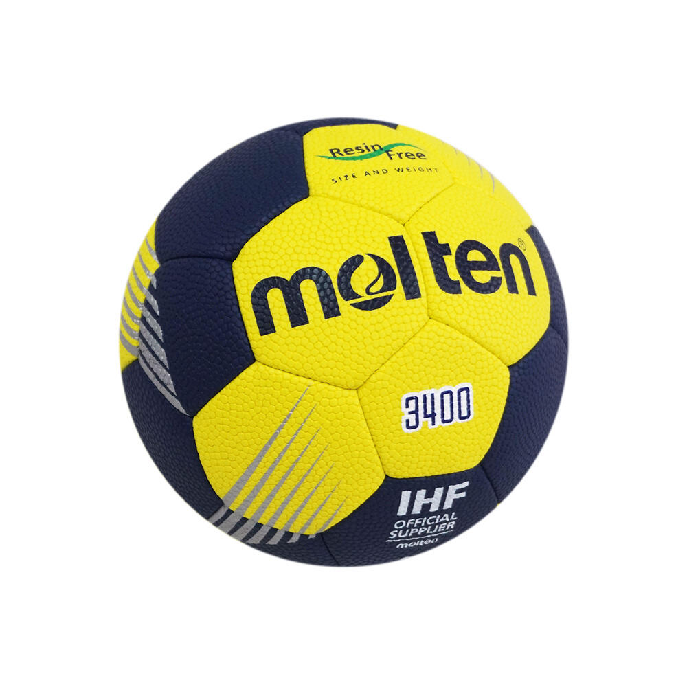 Handball HF3400-YN Größe 2 Handball Unisex Gelb-Blau 4/6