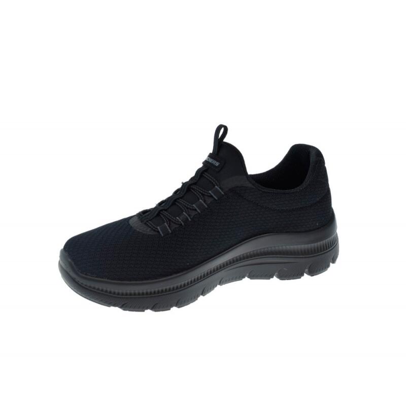 Zapatillas Mujer Skechers Summits Plus Negro 3/4