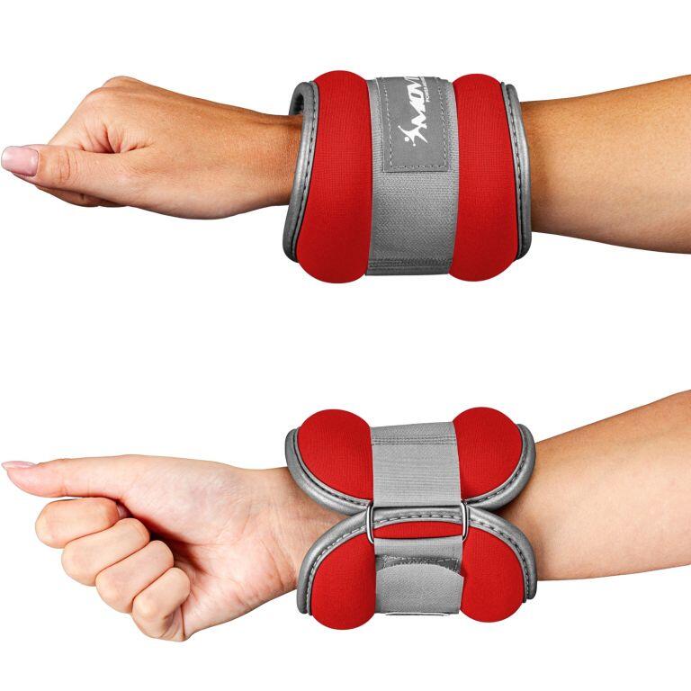Fitness neoprenové zátěžové manžety reflexní MOVIT 2/7
