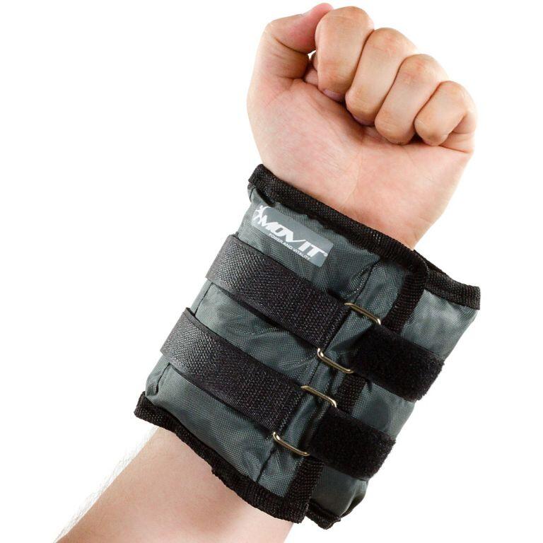 Fitness neoprenové zátěžové manžety reflexní MOVIT 3/6