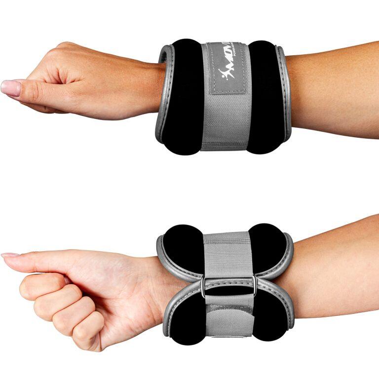 Fitness neoprenové zátěžové manžety reflexní MOVIT 5/7