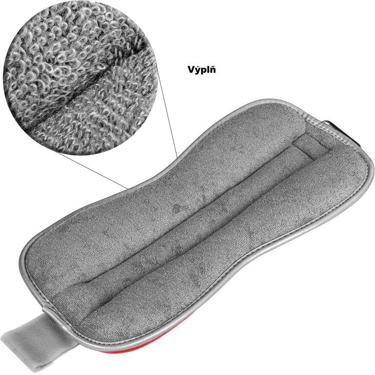 Fitness neoprenové zátěžové manžety reflexní MOVIT 6/7