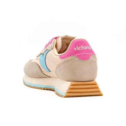 Chaussure de randonnée Baskets Femme Victoria COSMOS MULTICOLOR NYLON & SERRAJE