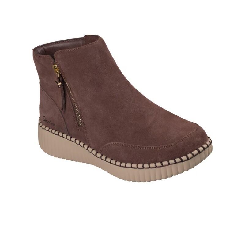 Botines Planos Mujer Skechers Wilshire Blvd - Weekend Crush Marrón 4/5