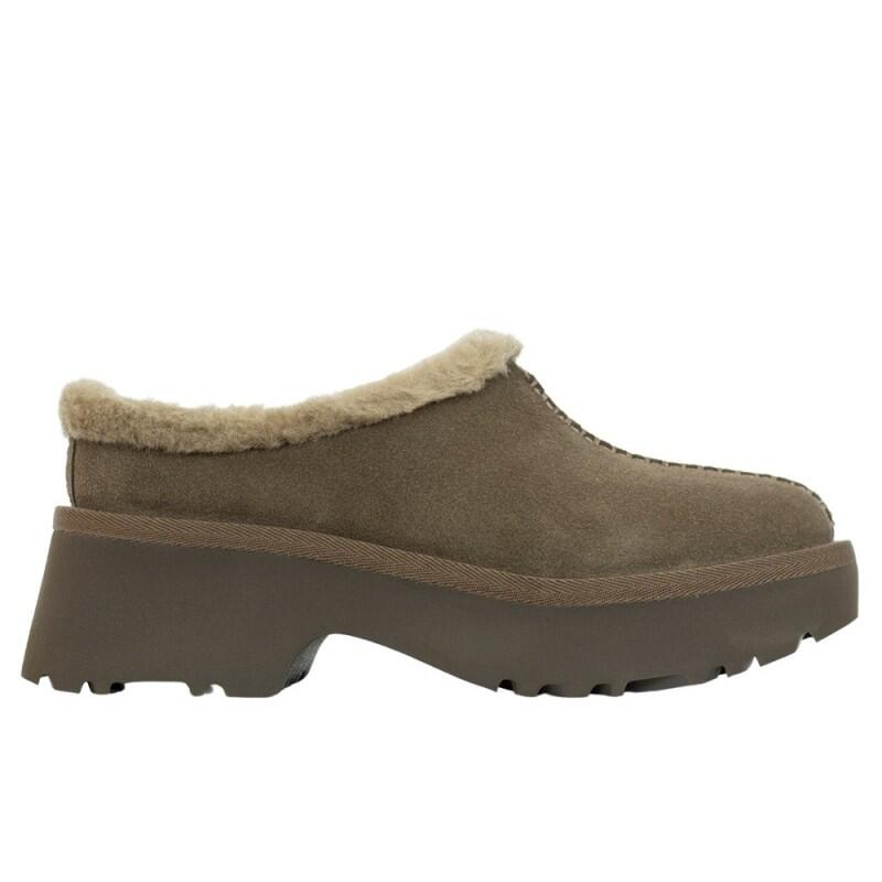 Zuecos Mujer Ugg W New Heights Cozy Clog Marrón 3/4