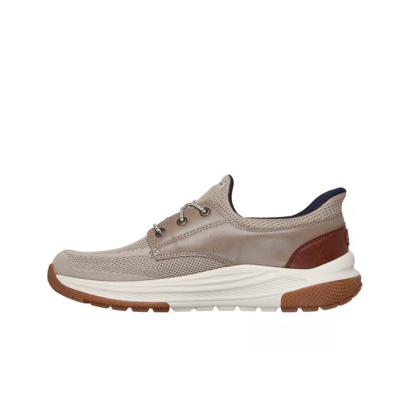 Zapatillas Hombre Skechers Meroe-alden Marrón 5/5