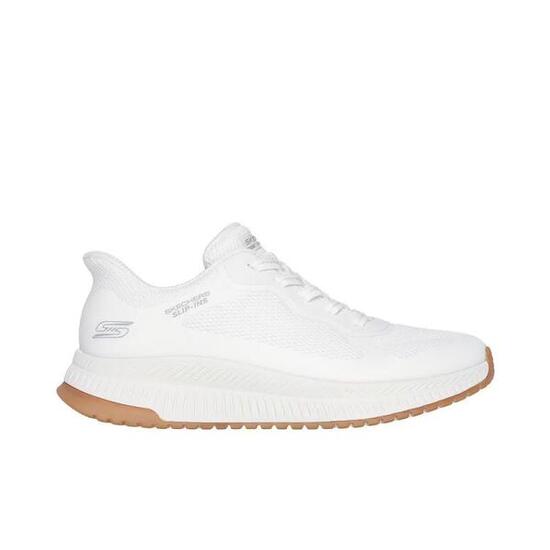 Zapatillas Mujer Skechers Bobs Squad 4 - Key Look Blanco