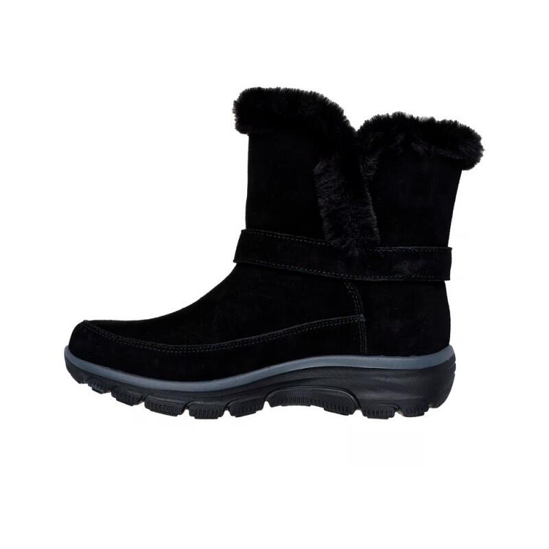 Botas Planas Mujer Skechers Easy Going - Dreamers Luxe Vis Negro 3/5
