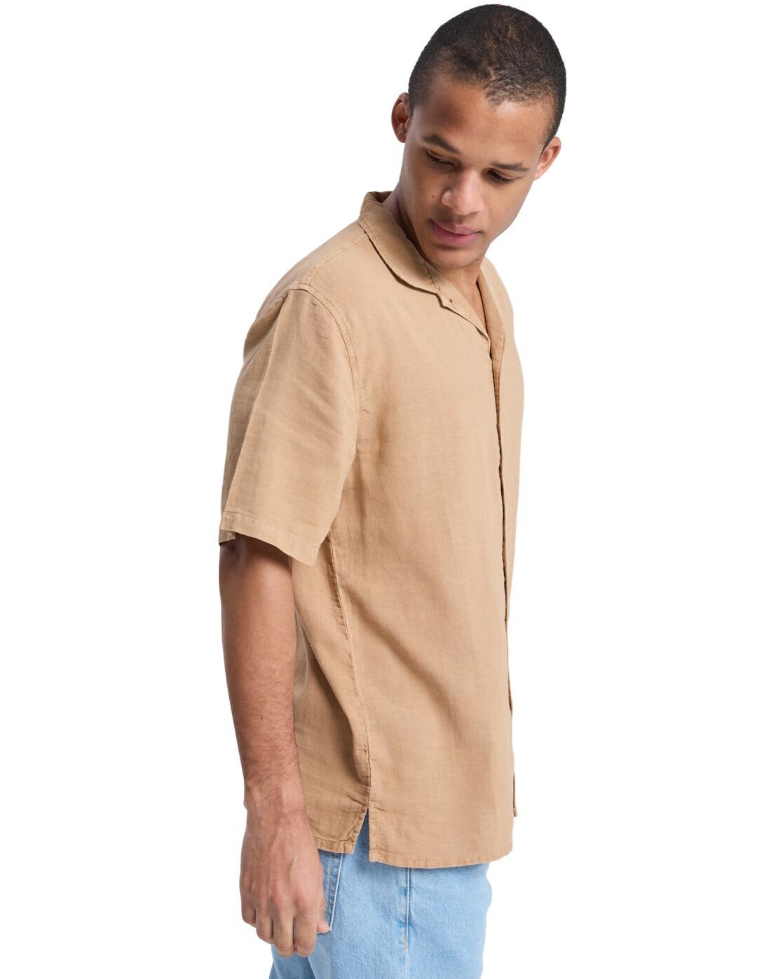 Camiseta de manga corta SUNRISE Marrón Hombre 3/4