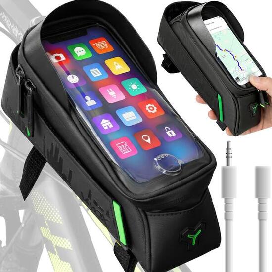 Sakwa rowerowa na ramę VAYOX VA0170 z etui na telefon