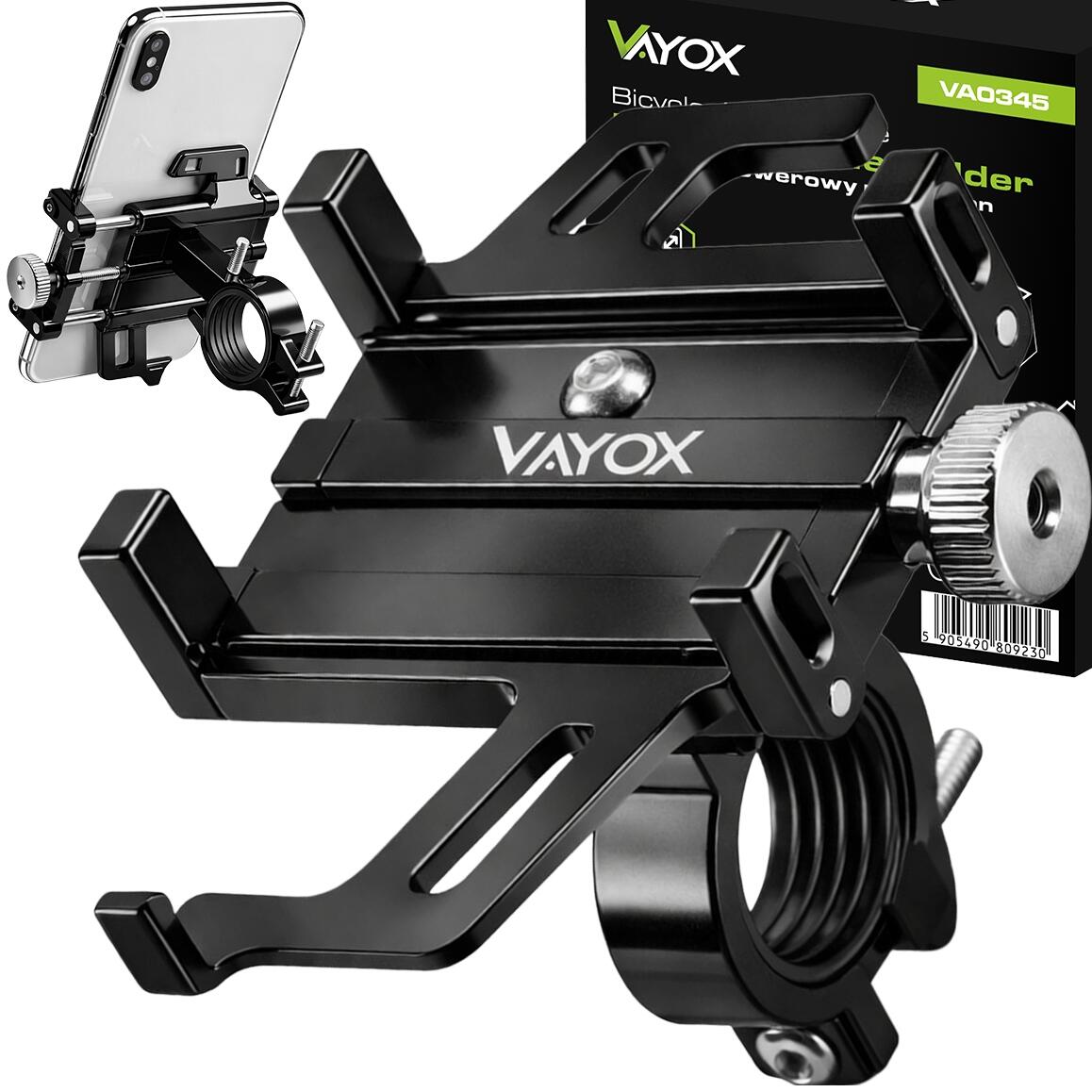 VAYOX Držák na kolo pro telefon VA0345 hliníkový