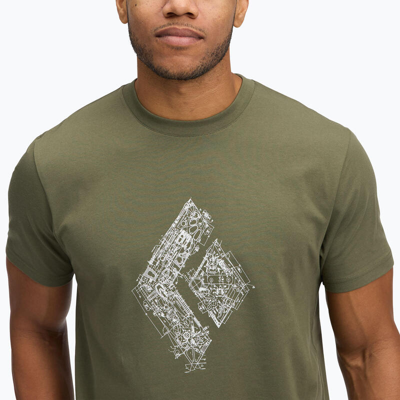 Tricou bărbați Black Diamond Engineered Diamond SS Tee