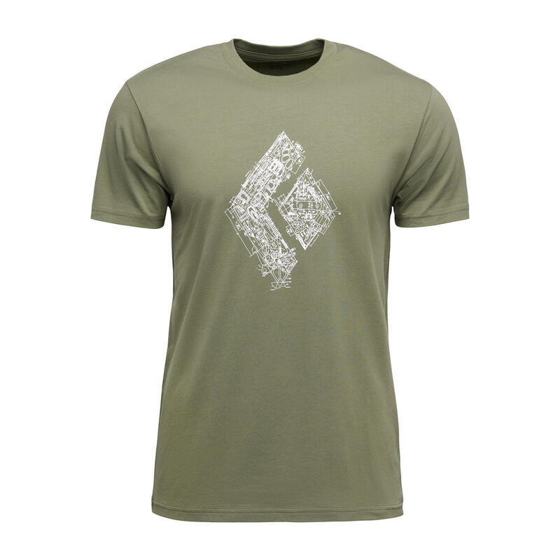 Tricou bărbați Black Diamond Engineered Diamond SS Tee