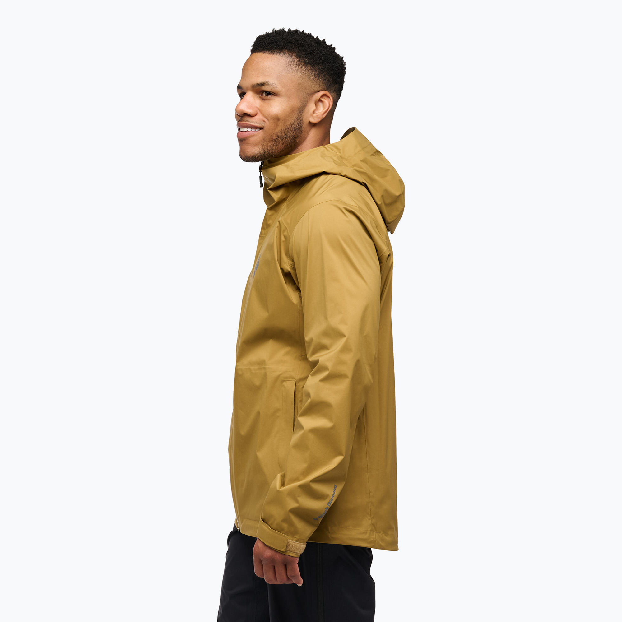 Herren Regenjacke Black Diamond Fineline Stretch Shell 3/5