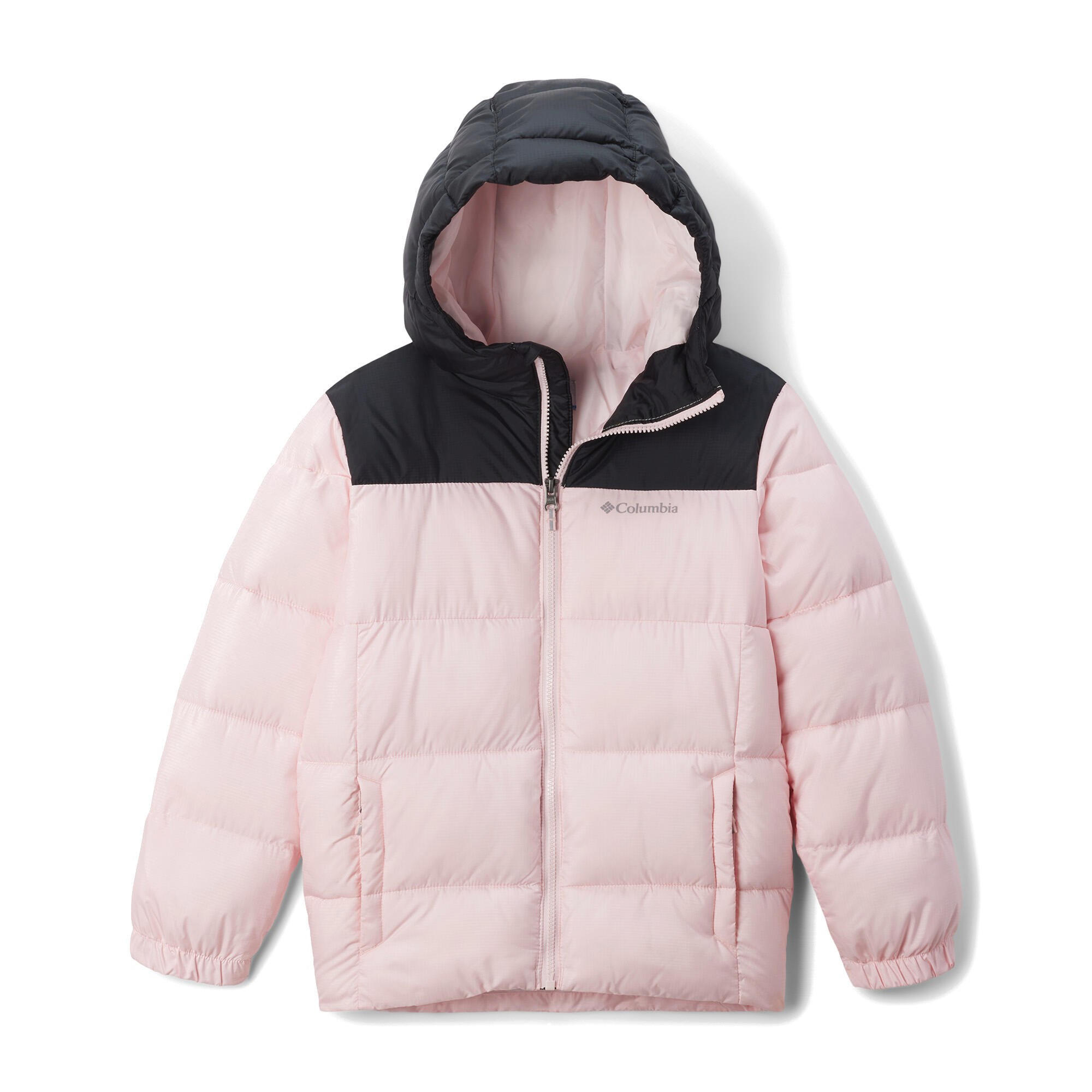 Casaco infantil acolchoado Columbia Puffect com capuz 4/4