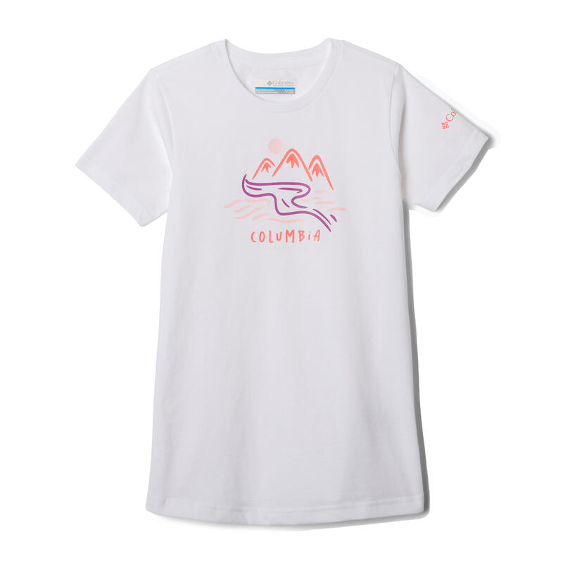 Tricou de drumeție pentru copii Columbia Mission Lake Graphic