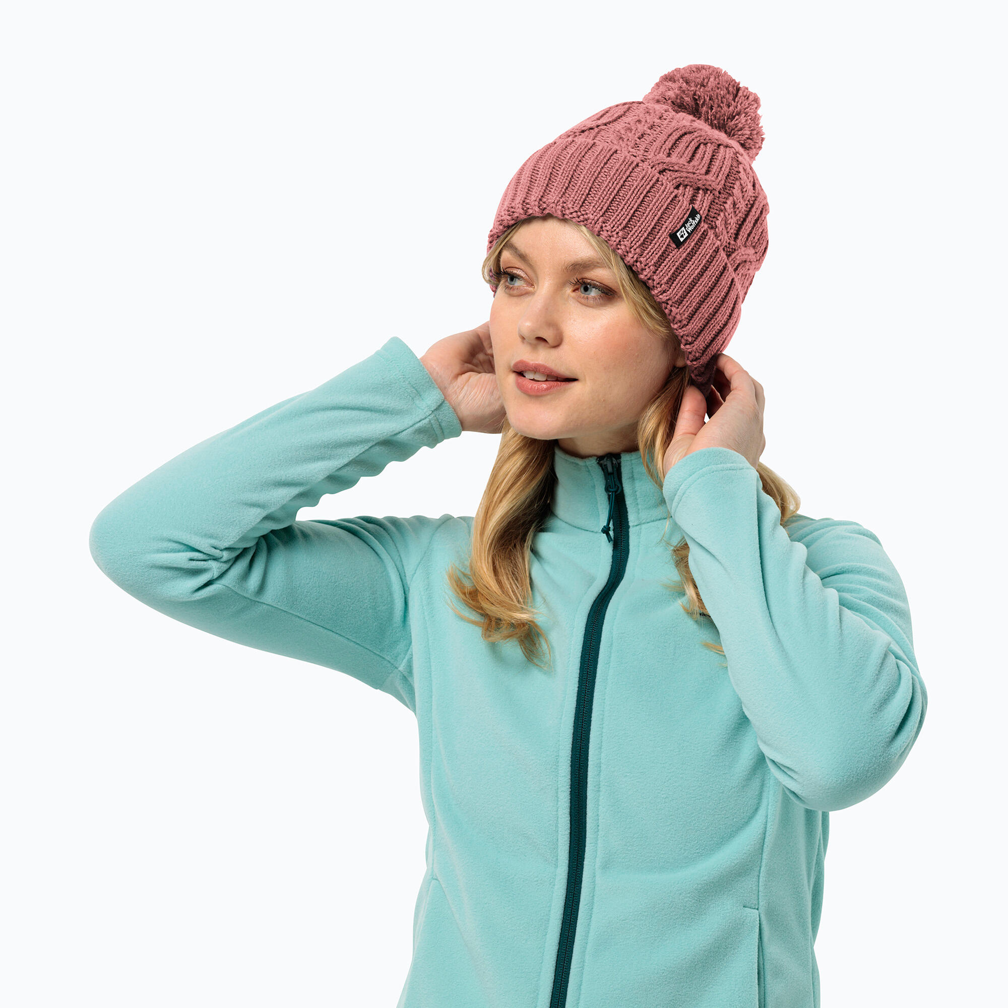 Gorro de inverno Jack Wolfskin Pompom 2/3