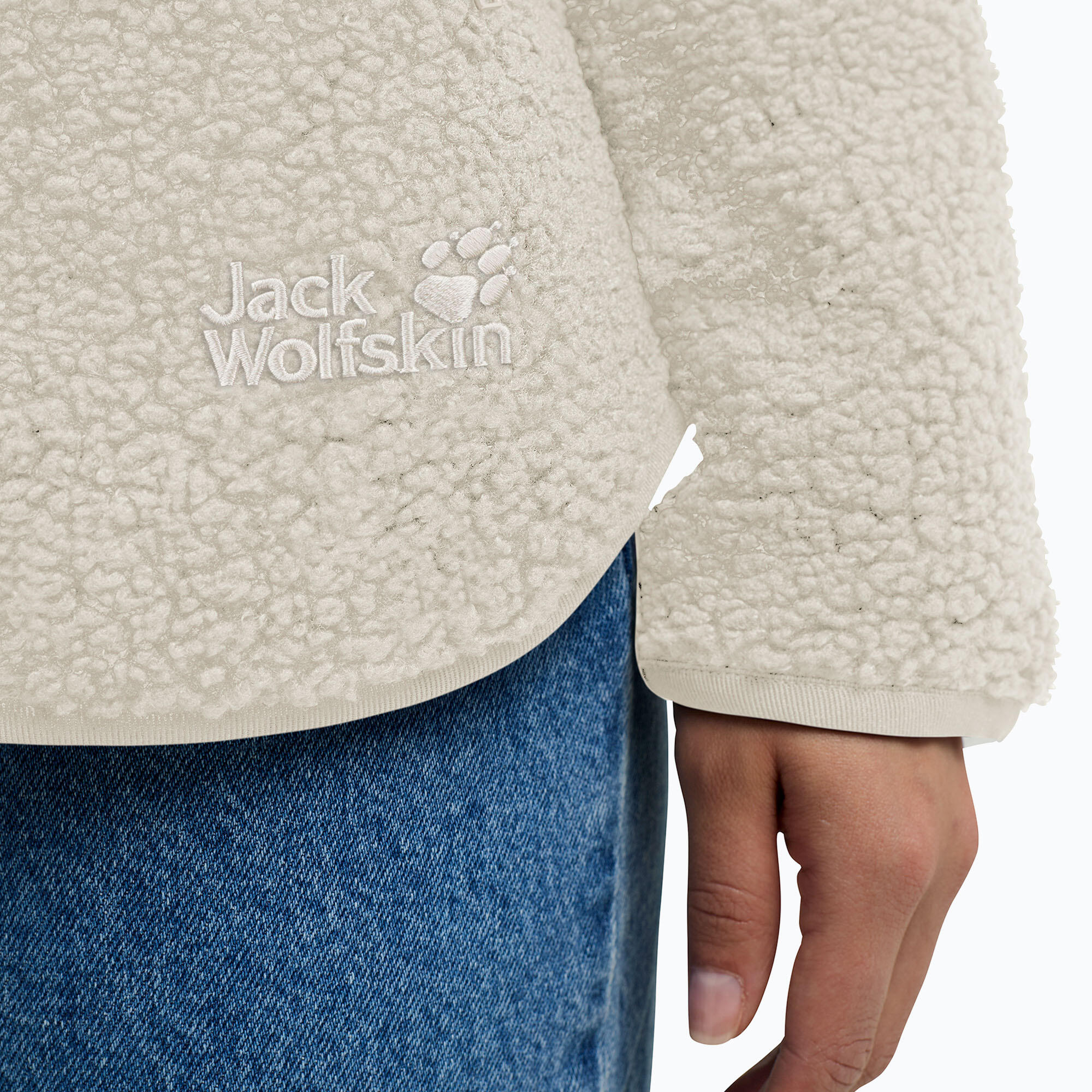 Felpa da trekking da donna Jack Wolfskin High Curl 6/7