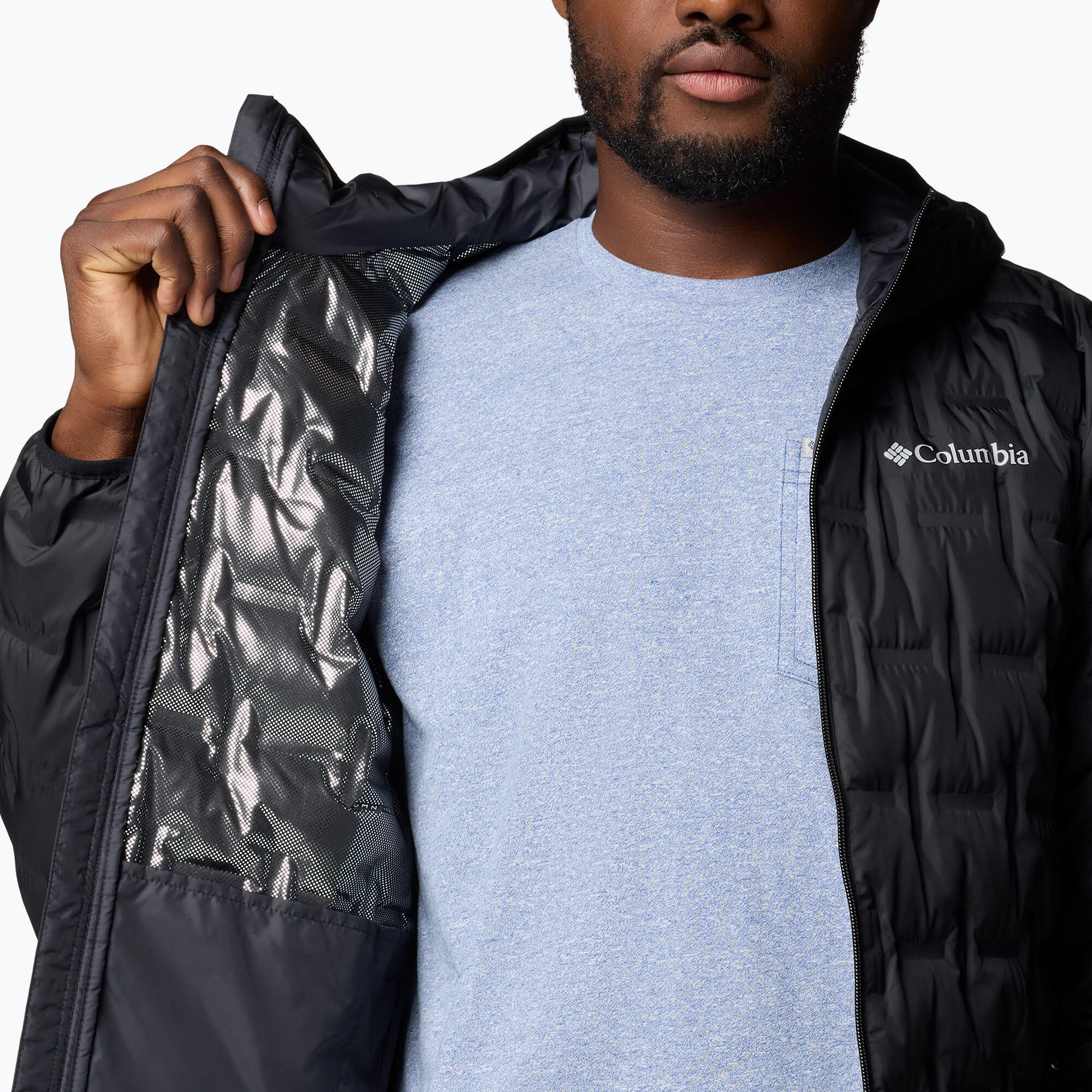 Steppjacke Columbia Delta Ridge II schwarz Herren 7/7