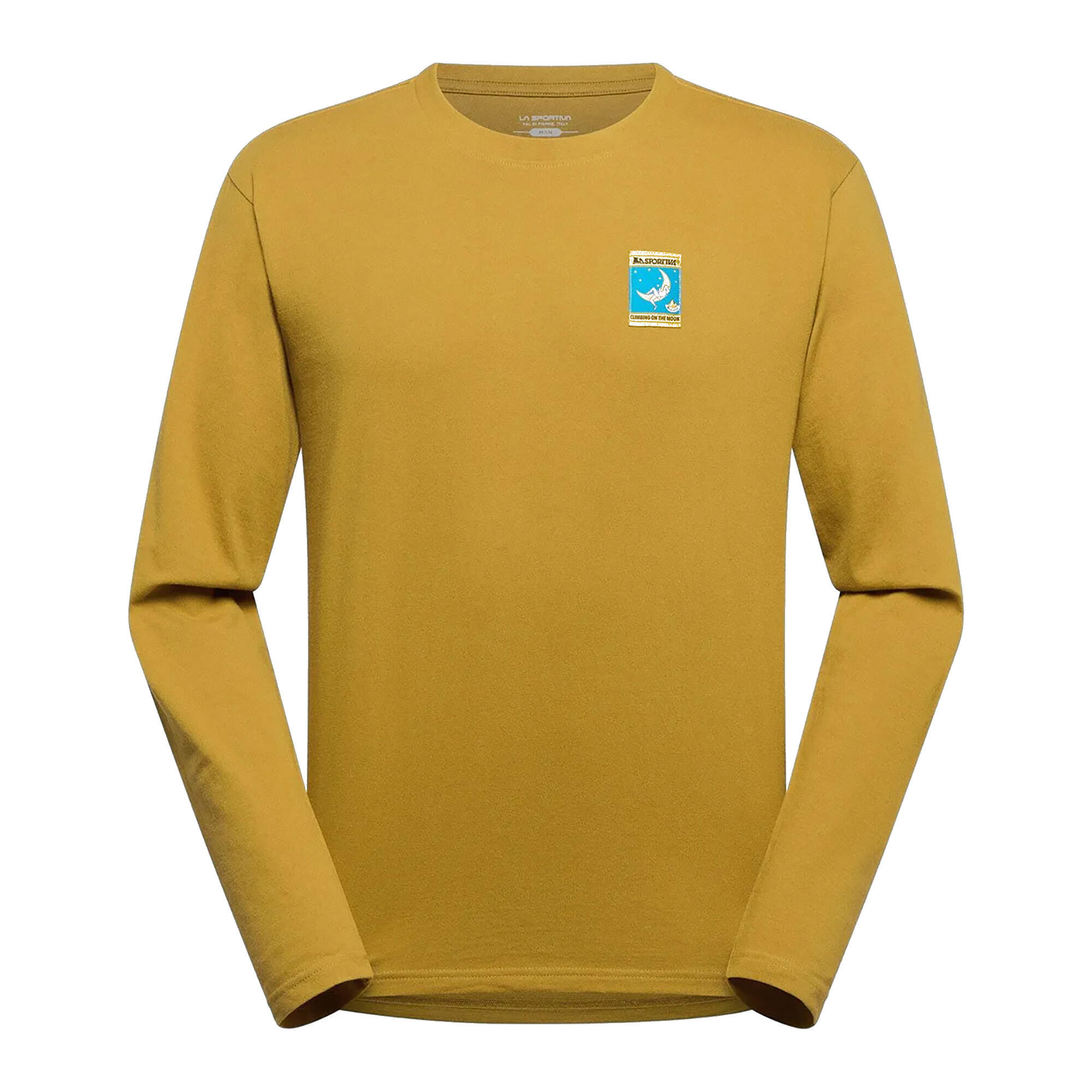 T-shirt homme La Sportiva manches longues coton bio coupe ample Savana 3/3