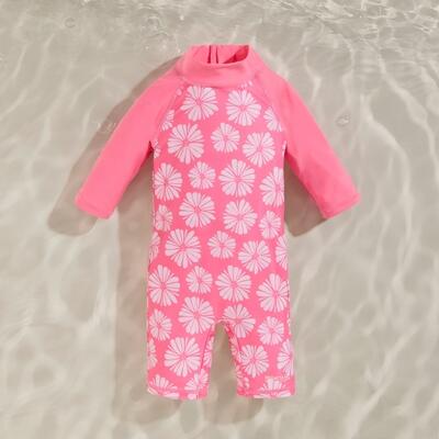 Combinaison anti-UV courte imprimée pour enfants