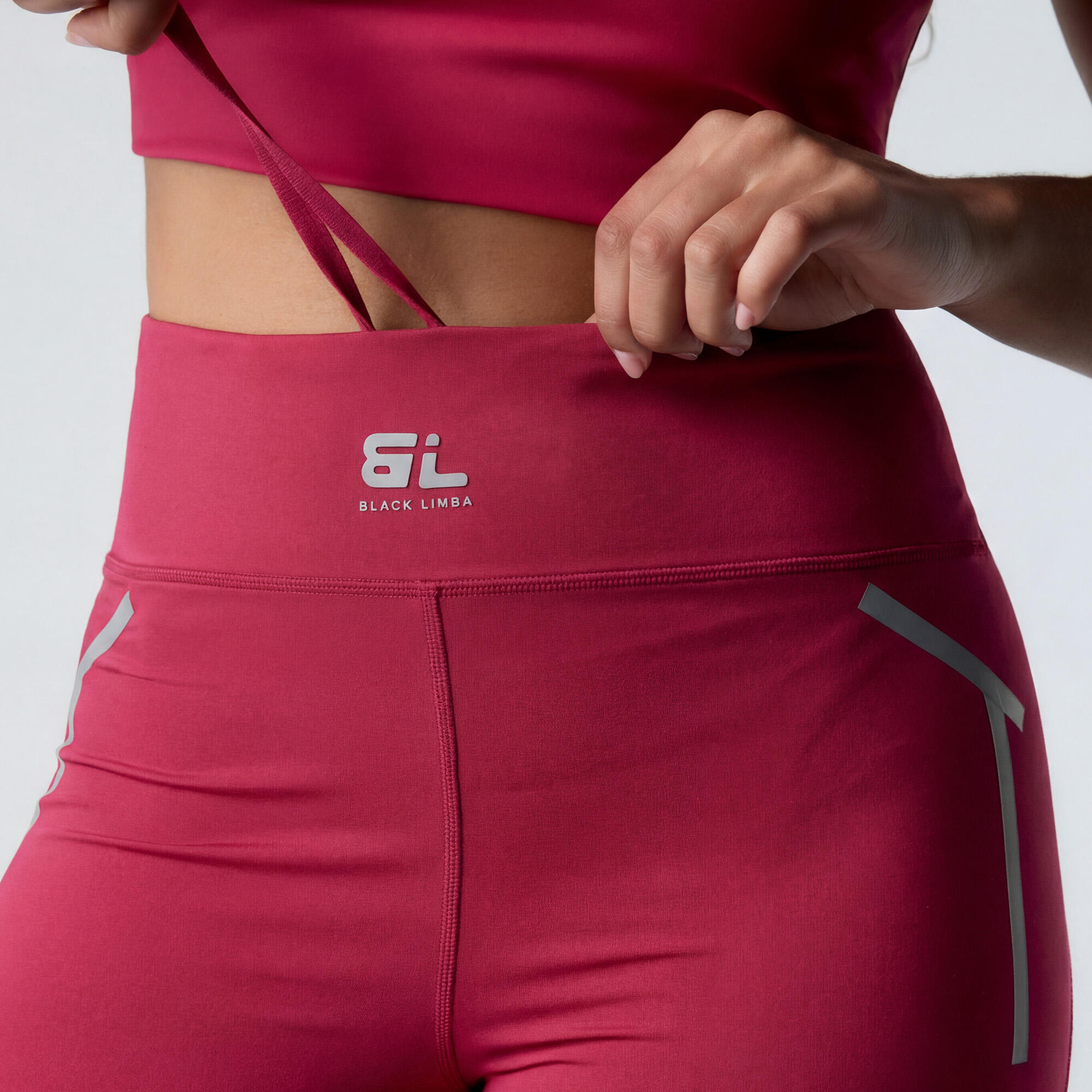 Legging de sport Sprint  pour femmes Black Limba 4/7