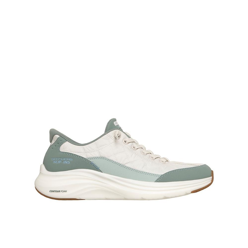 Sapatilhas Skechers Mulher Contour Foam - Cozy Fit Verdes 1/4