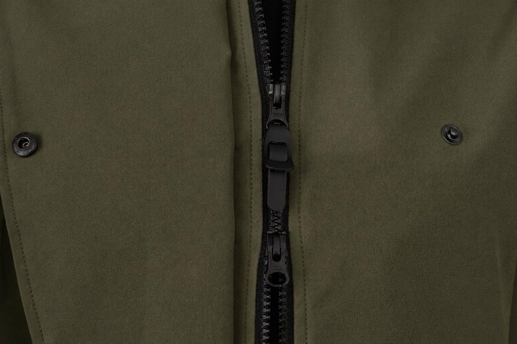 Trench Coat Long Regenjacke  Damen  Green 5/7
