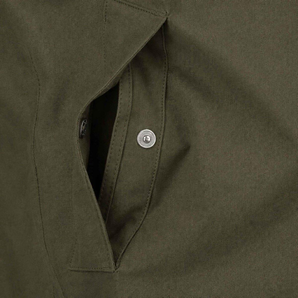 Trench Coat Long Regenjacke  Damen  Green 6/7