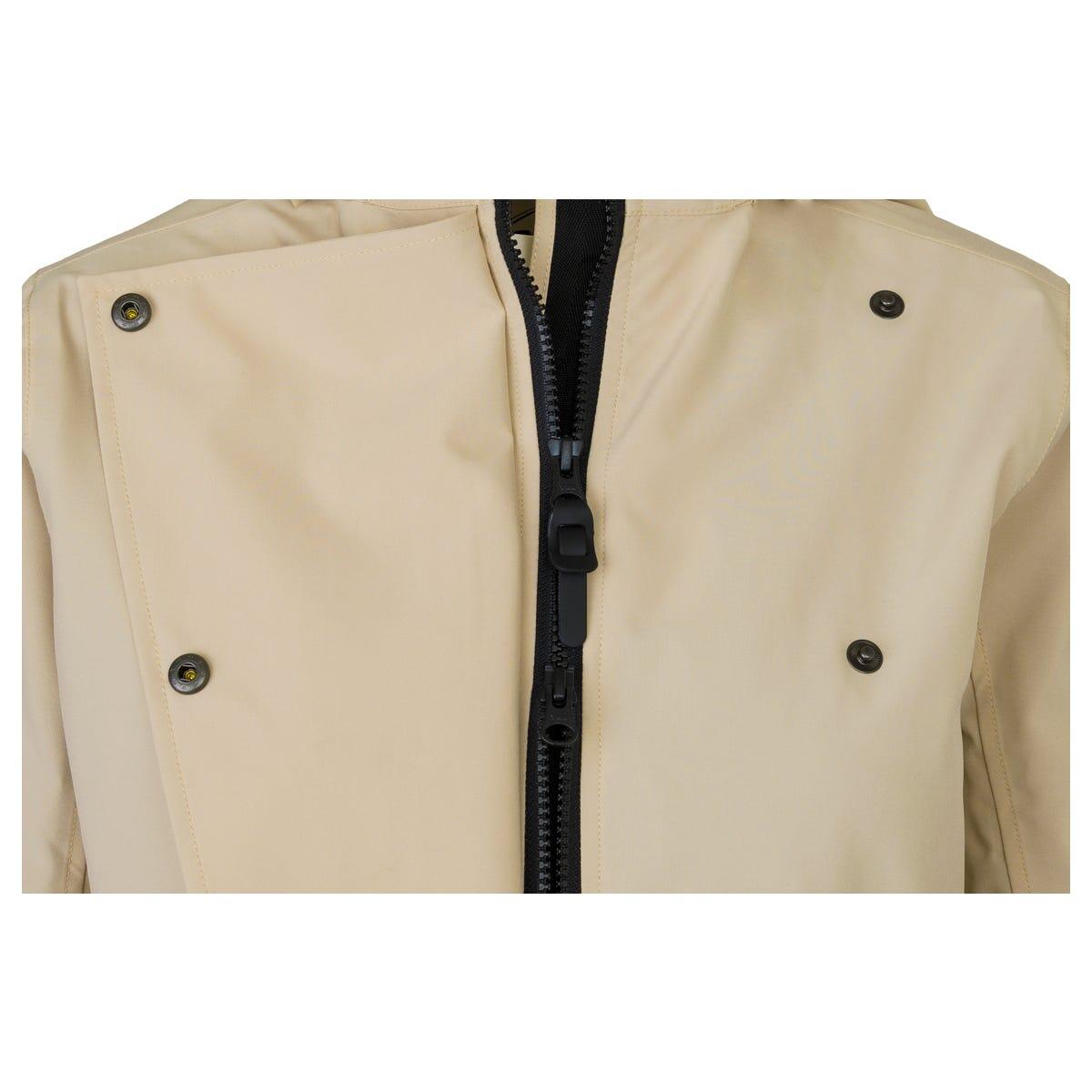 Trench Coat Long Chaqueta de lluvia Urban Outdoor Mujeres Cement 6/7