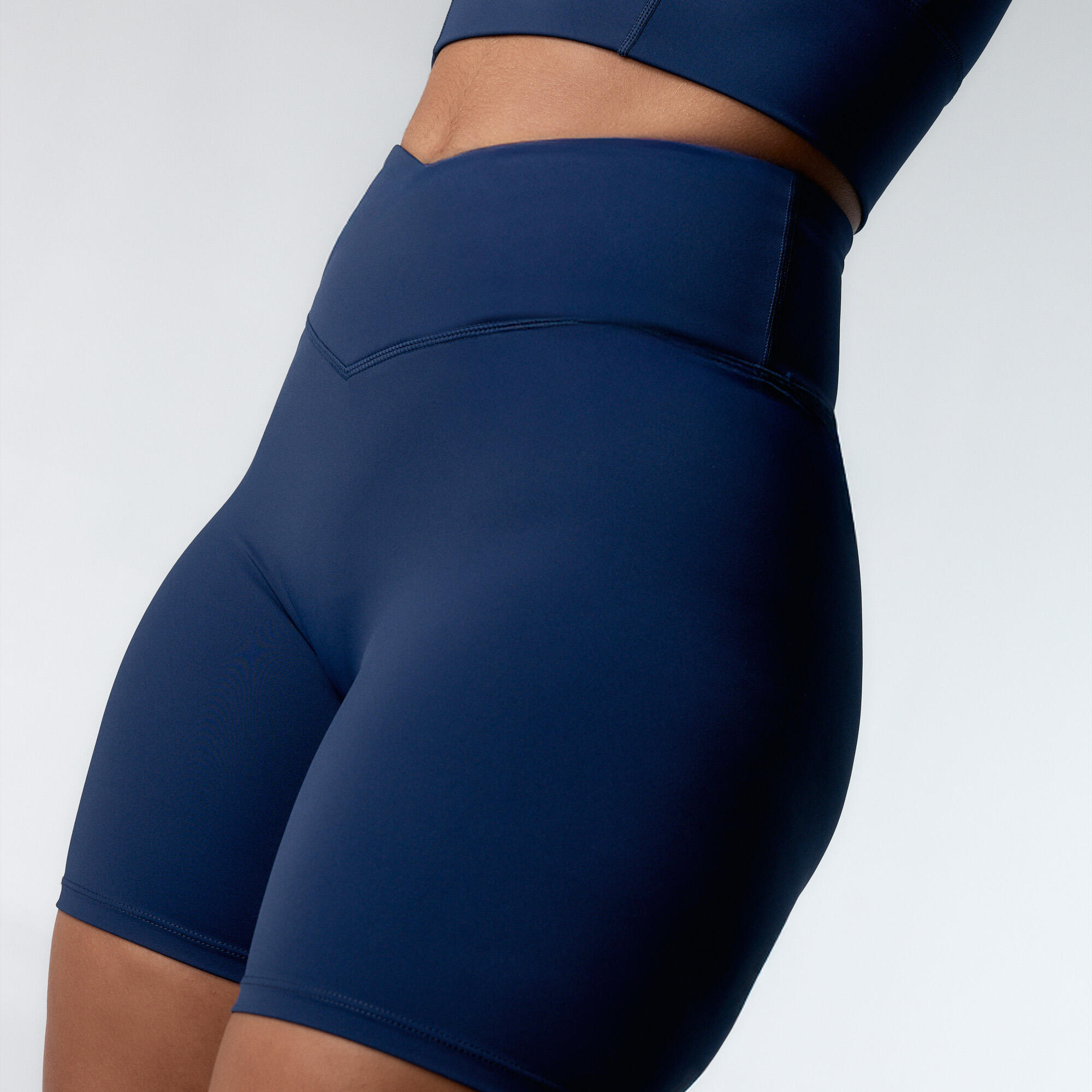 Short deportivo Ica Sujeción alta de mujer Black Limba Navy 2/7
