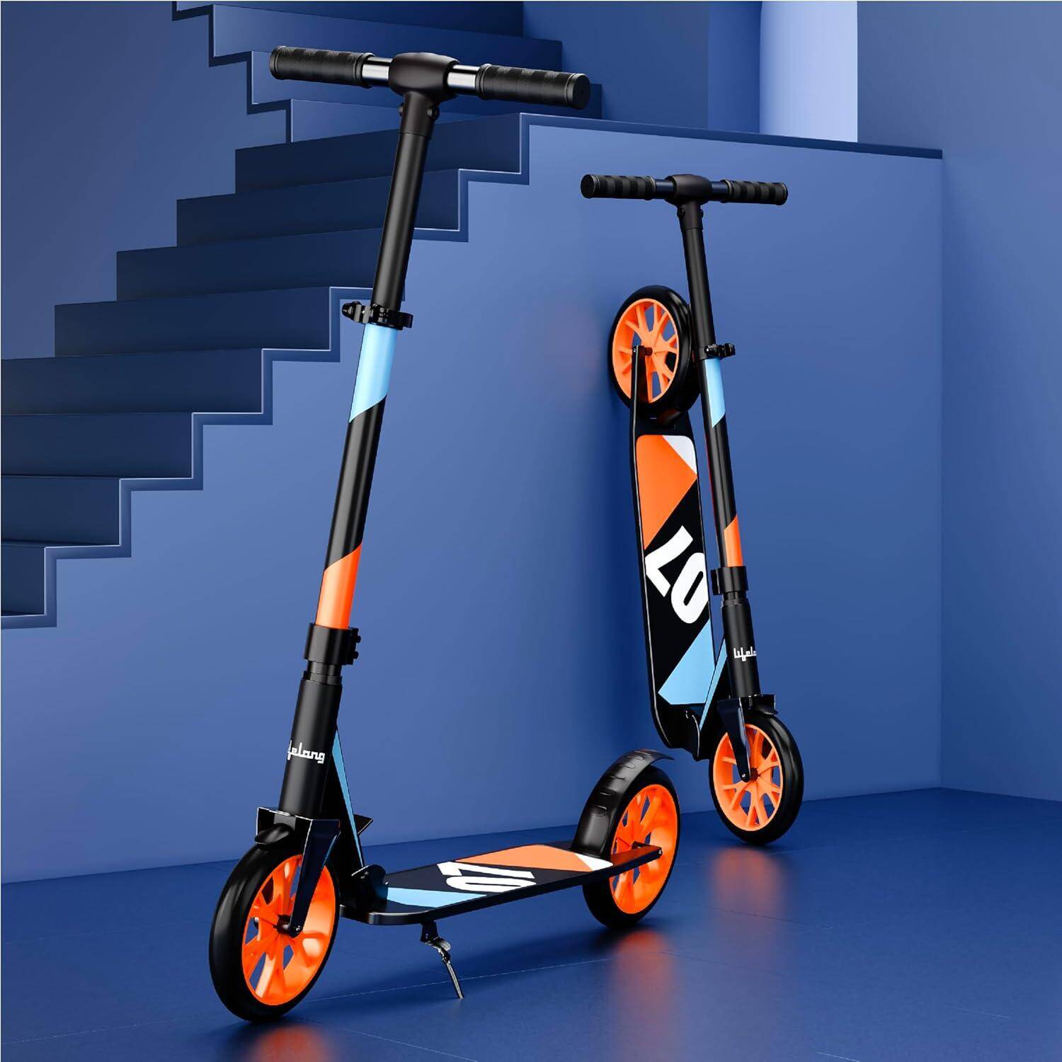 Lifelong Kick Scooter with Adjustable Height| Aluminium Frame LLKS24 -  1