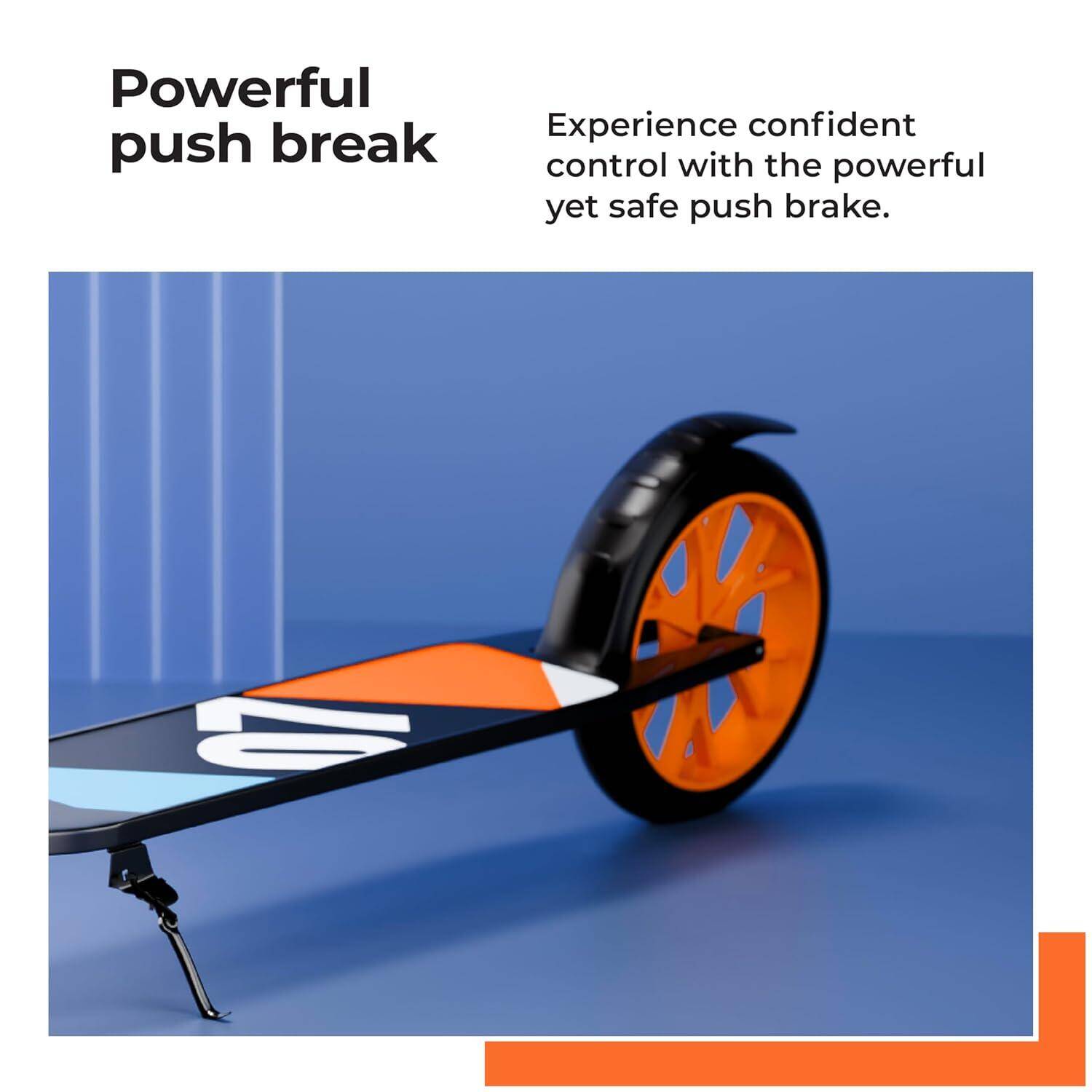 Lifelong Kick Scooter with Adjustable Height| Aluminium Frame LLKS24 -  4