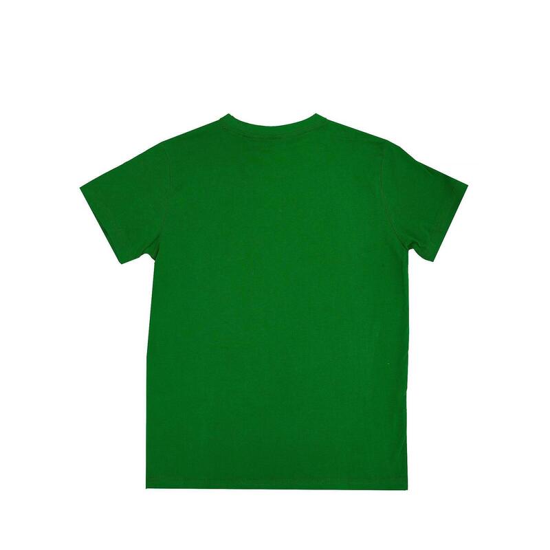 Tricou cu mânecă scurtă pentru copii cu logo Basic mare