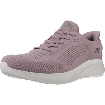 Zapatillas Skechers Bobs Squad Chaos - C, Púrpura, Mujer