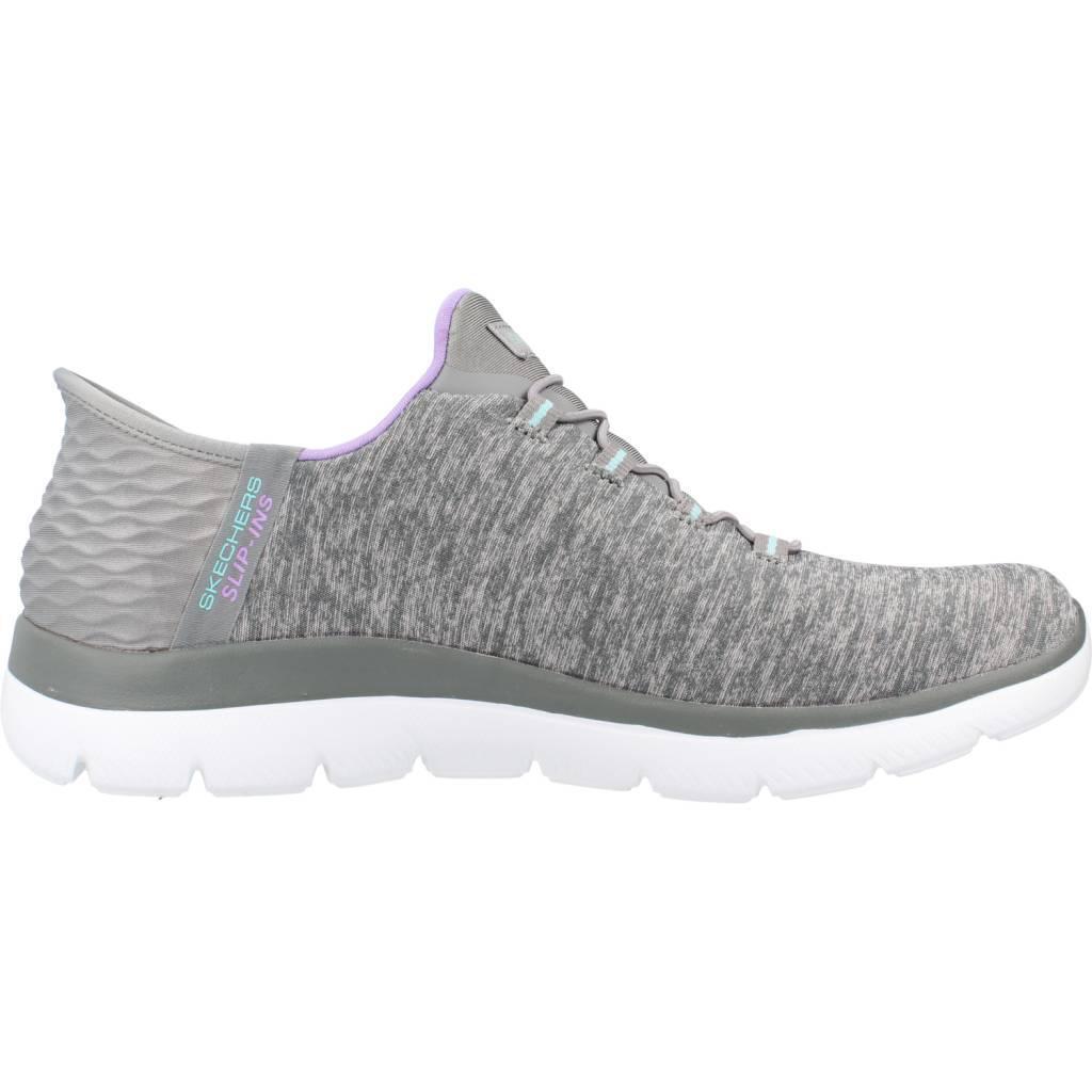 Donna SUMMITS DAZZLING HAZE Slip-On Grigio / Multicolore 4/7