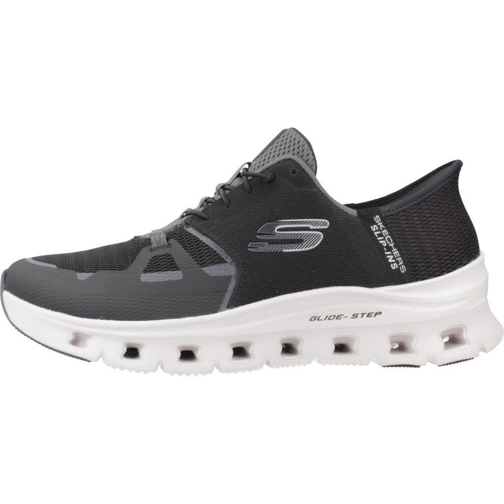 Femme GLIDE-STEP PRO Slip-On Gris Foncé / Noir 2/7